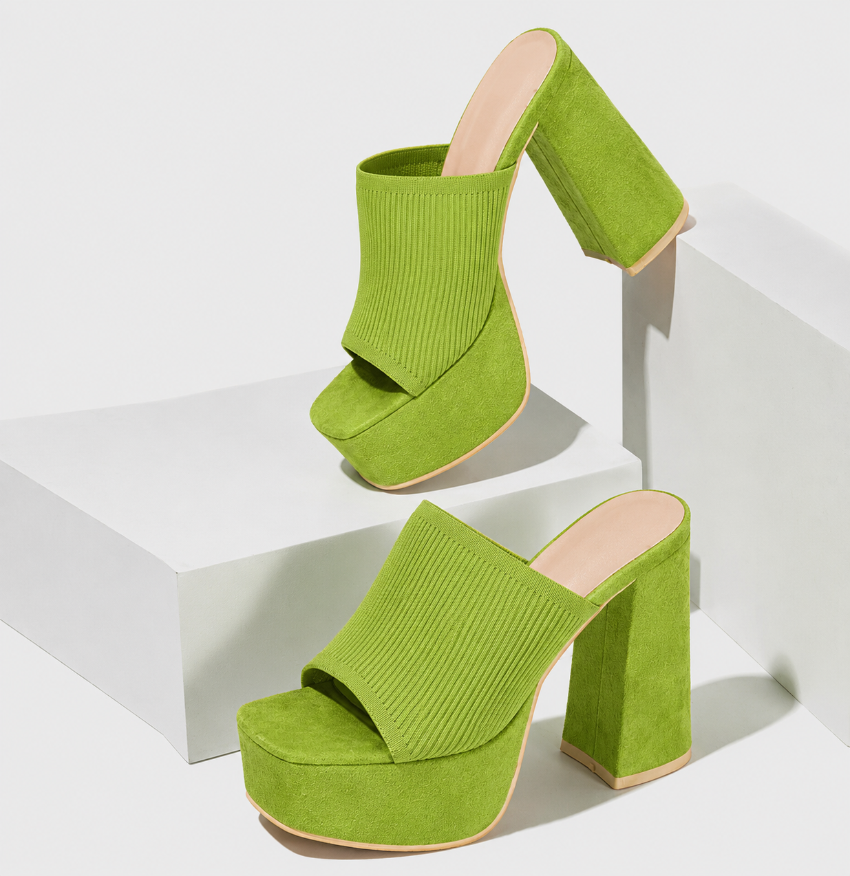 Cushioned Platform Sandals