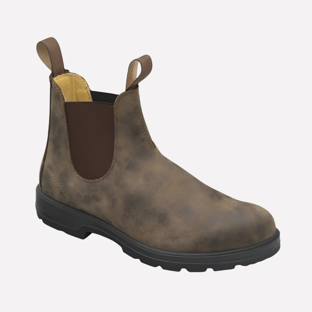 Unisex Chelsea Boots Pull On Elastic Chunky Sole