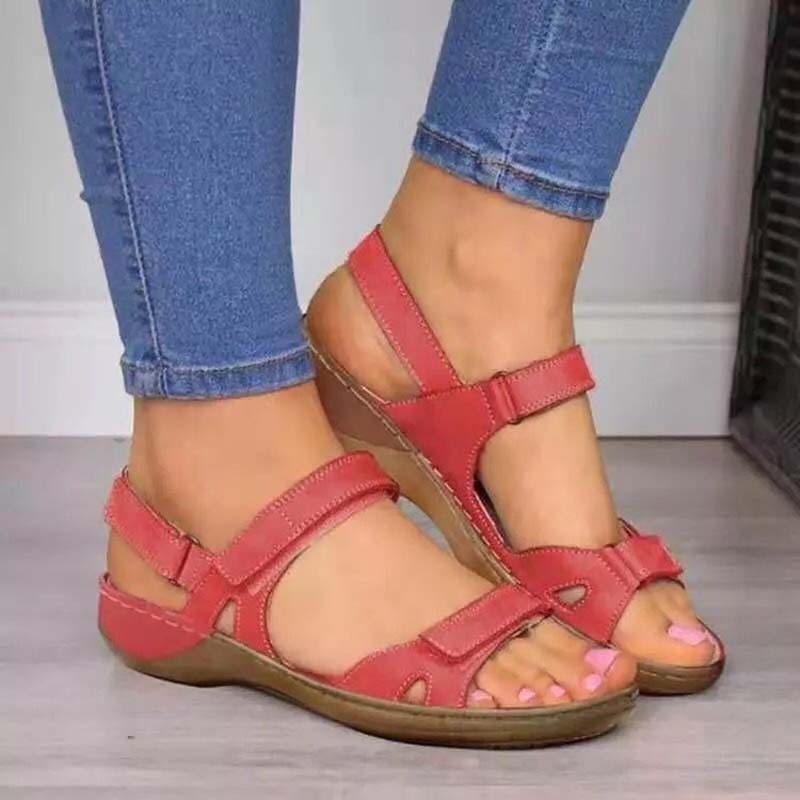 Orthopaedic Summer Sandals Velcro Strap