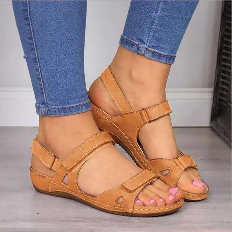 Orthopaedic Summer Sandals Velcro Strap