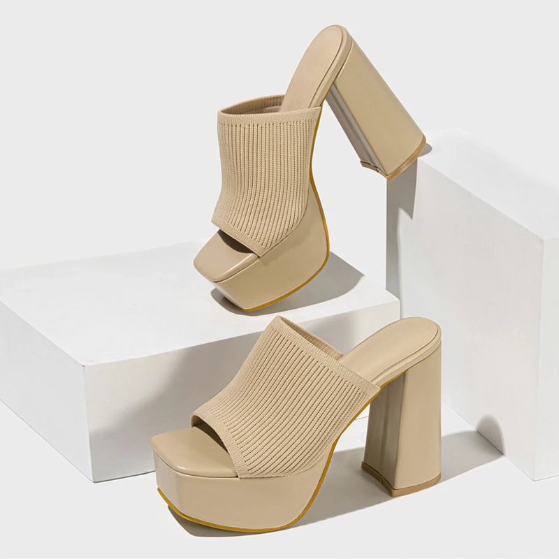 Cushioned Platform Sandals