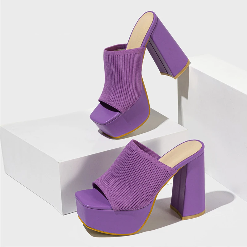 Cushioned Platform Sandals