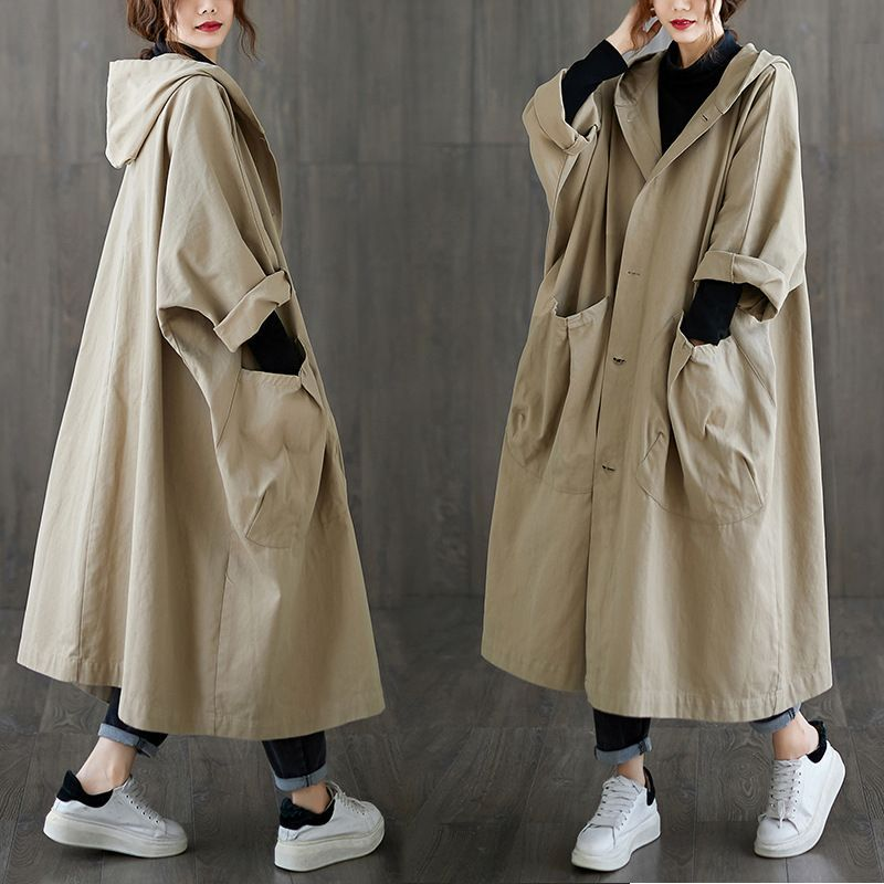 Oversized Waterproof Windbreaker Jacket