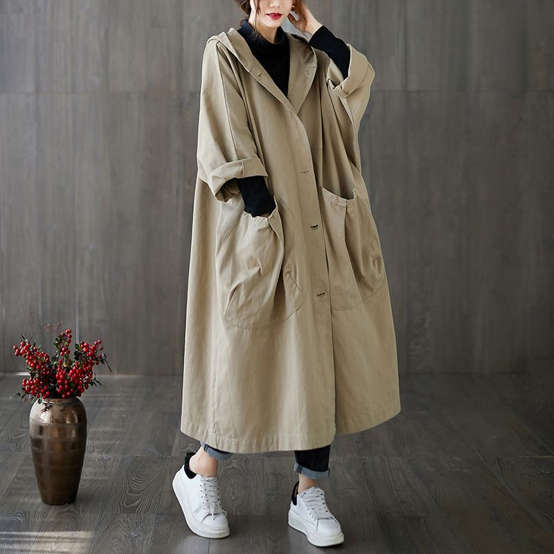 Oversized Waterproof Windbreaker Jacket