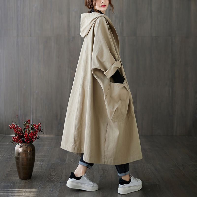 Oversized Waterproof Windbreaker Jacket