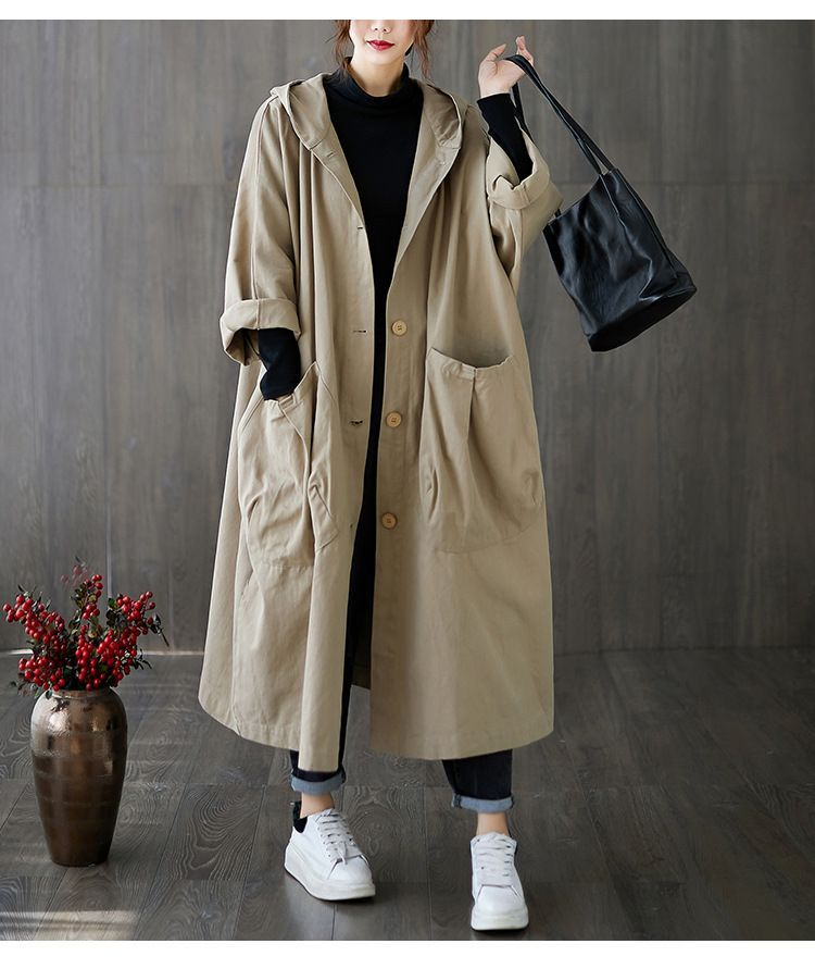 Oversized Waterproof Windbreaker Jacket