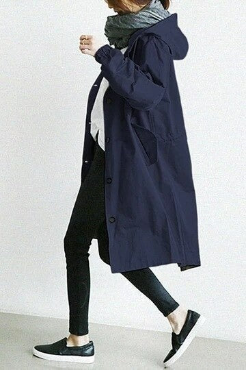 Elegant and waterproof trench coat