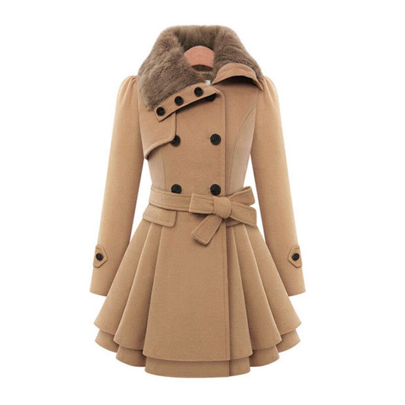 Pure Coat Jacket Elegant Simple Design Winter Everyday