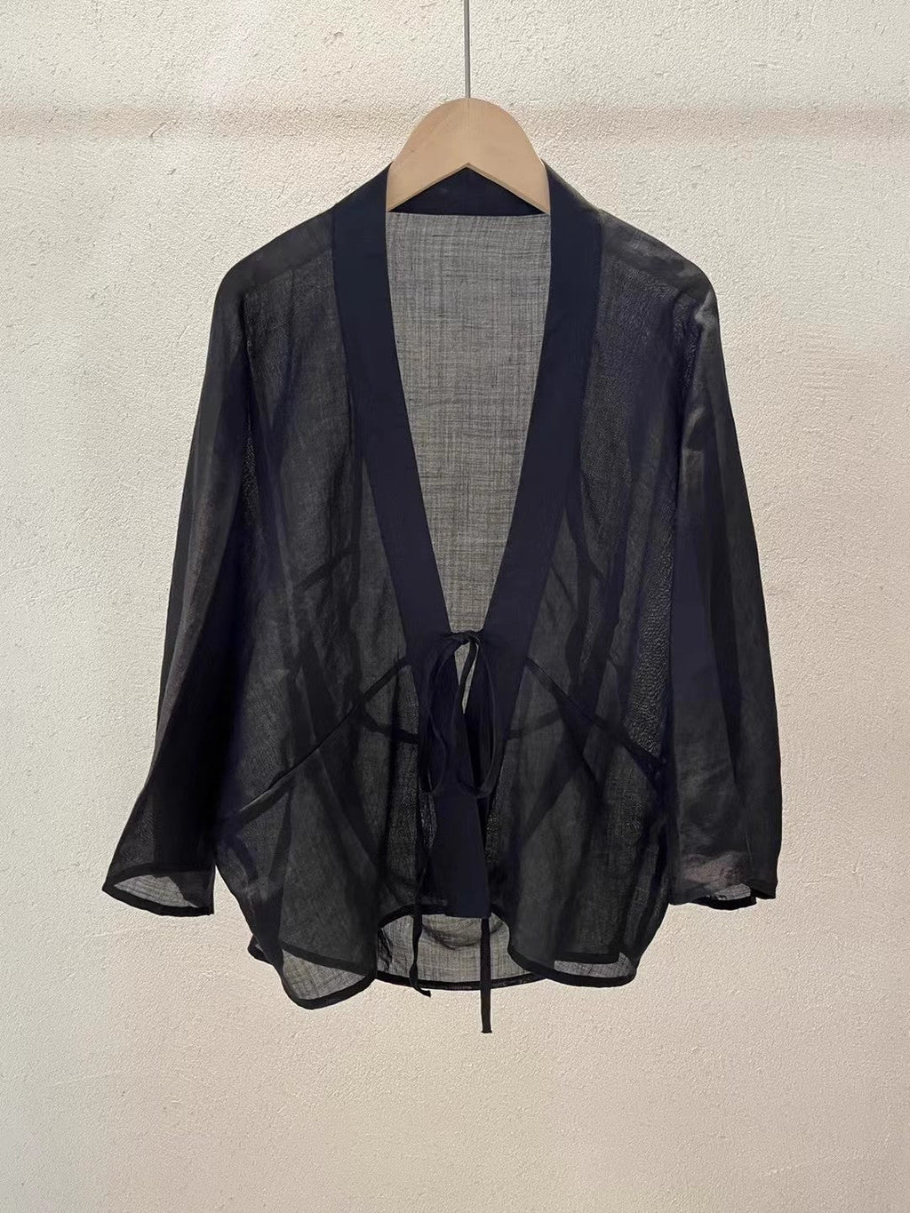 Women Lightweight Sheer Wrap Jacket