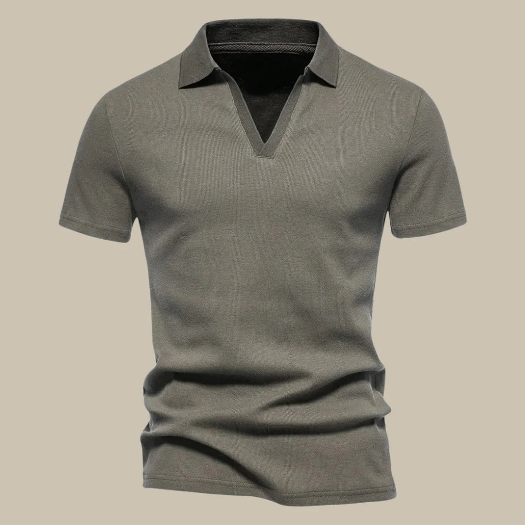 Merino Wool Polo Shirt Summer