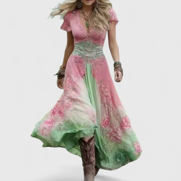 Versatile Elegant Embroidered Dress
