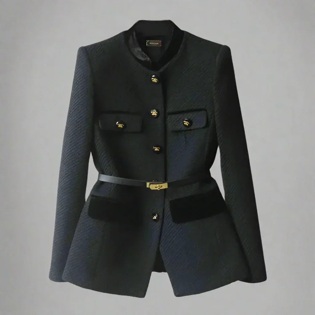 Elegant Wool Coat Refined Craftsmanship Timeless Design