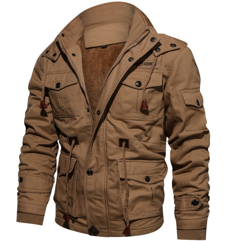 Men's Winter Jacket Fleece Premium Warm Fashionable