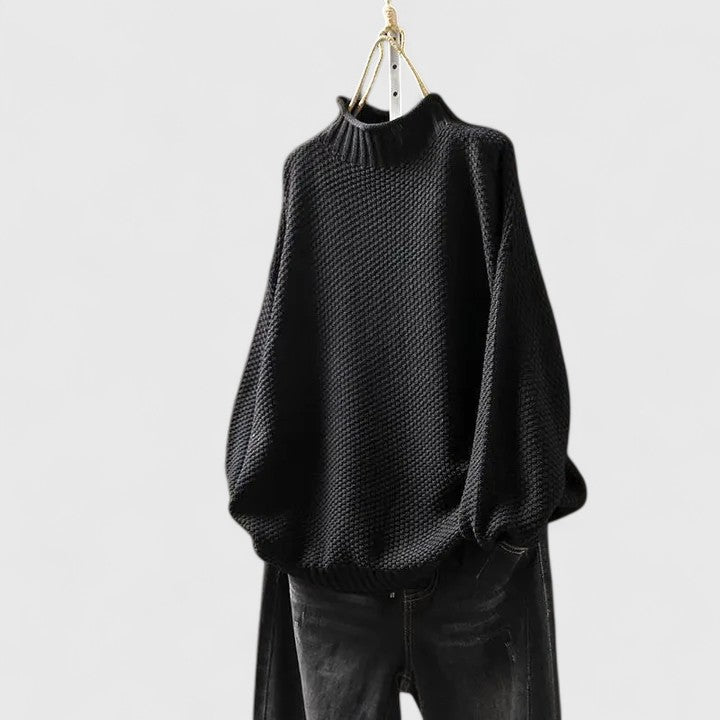 Soft Knit Jumper Tailored Round Neck Long Sleeve Everyday