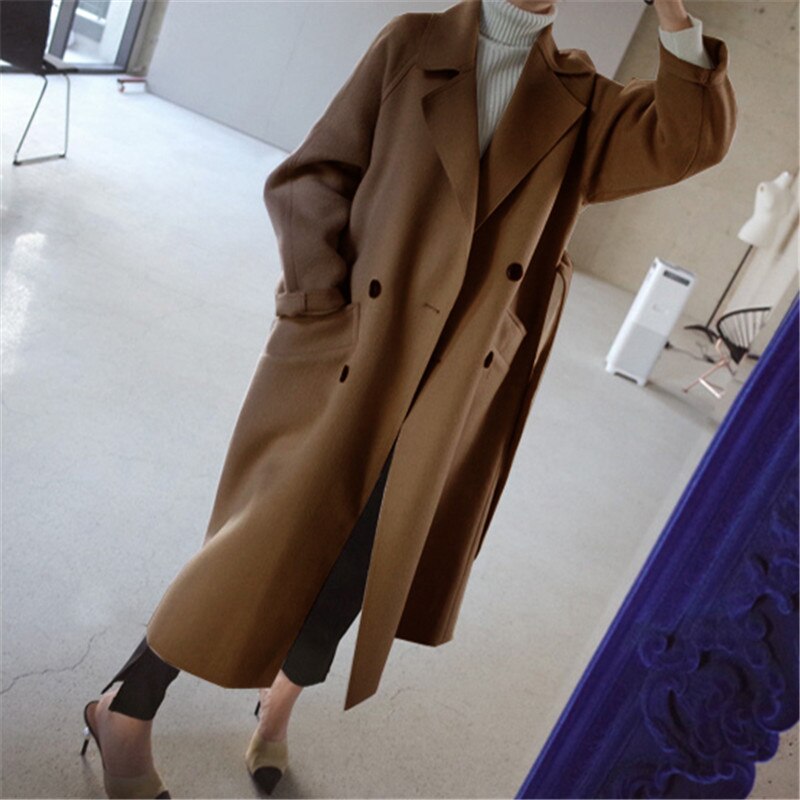 Trench Jacket Slim Tailored Silhouette Luxe Blend Autumn