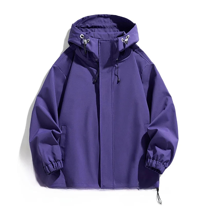 Men's Ski Jacket Hooded Plus Size Winter Outerwear