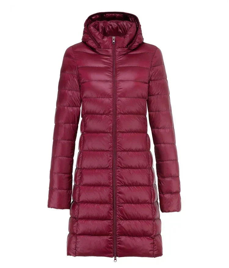 Ultralight Long Jacket Slim Cut Packable Lightweight