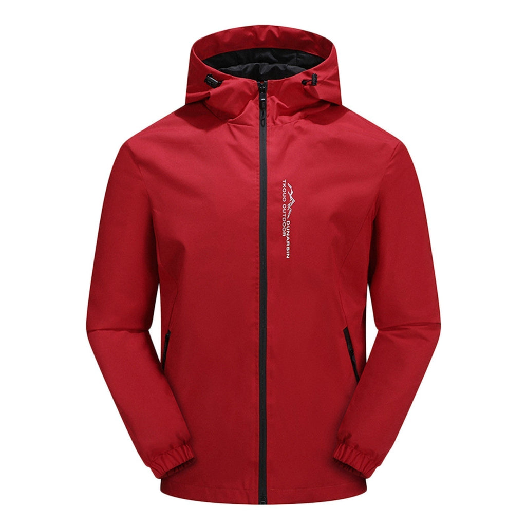 Women's Outdoor Jacket Water Wind Resistant Hooded Functional