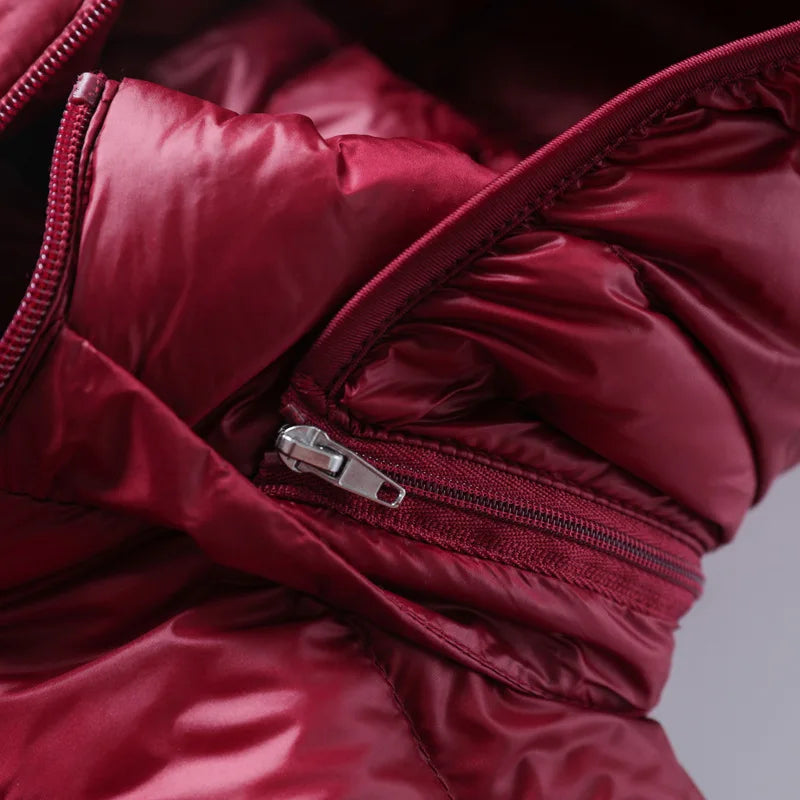 Ultralight Long Jacket Slim Cut Packable Lightweight