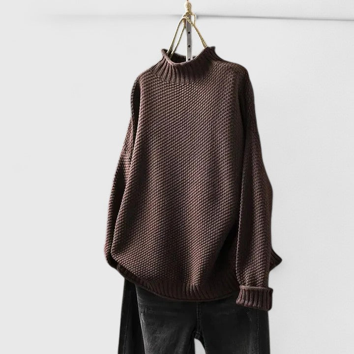 Soft Knit Jumper Tailored Round Neck Long Sleeve Everyday