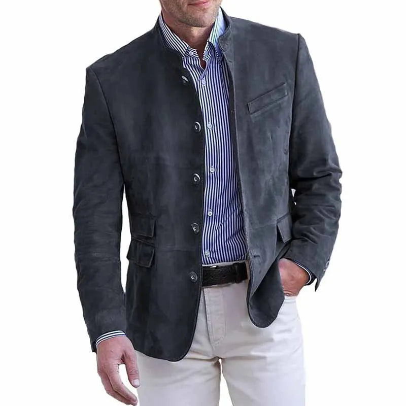 Men's Classic Jacket Refined Elegant Lightweight Versatile