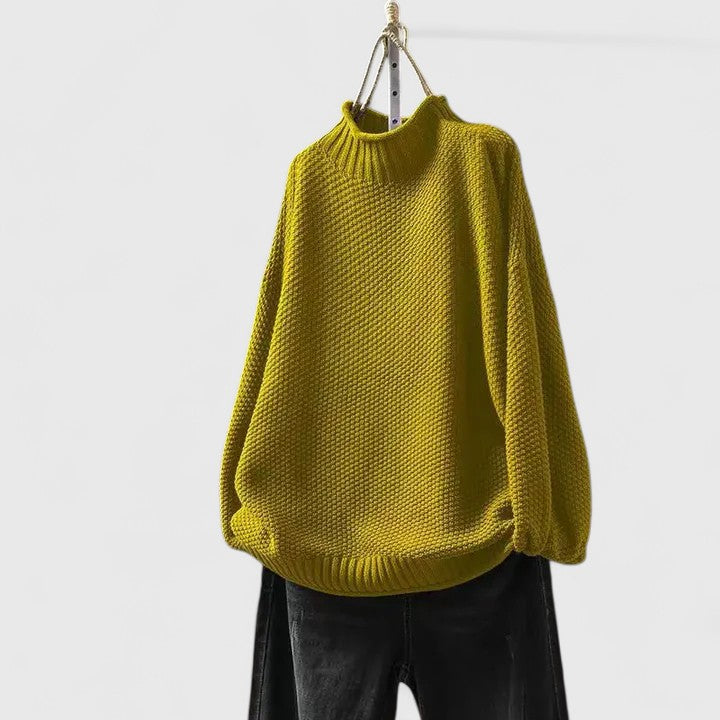 Soft Knit Jumper Tailored Round Neck Long Sleeve Everyday