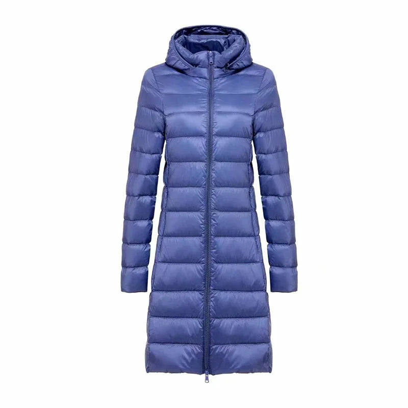 Ultralight Long Jacket Slim Cut Packable Lightweight