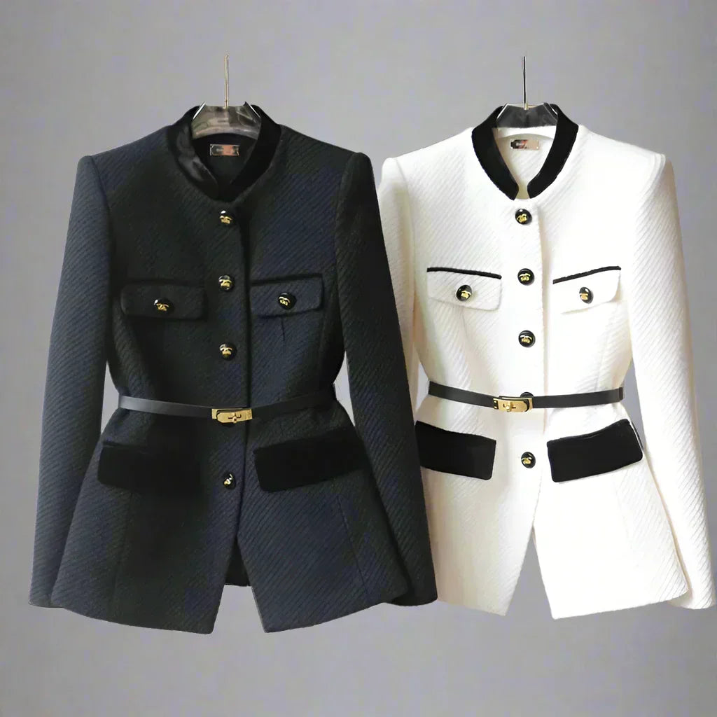Elegant Wool Coat Refined Craftsmanship Timeless Design