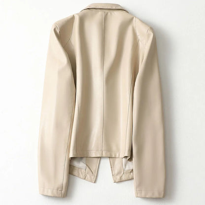 Lamb Leather Blazer