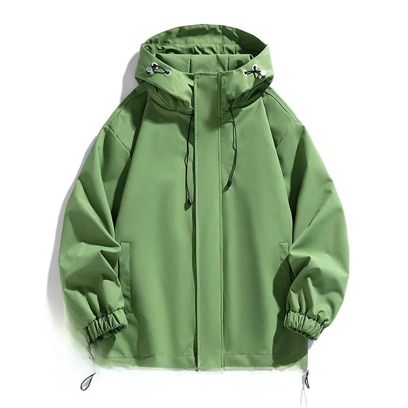 Men's Ski Jacket Hooded Plus Size Winter Outerwear