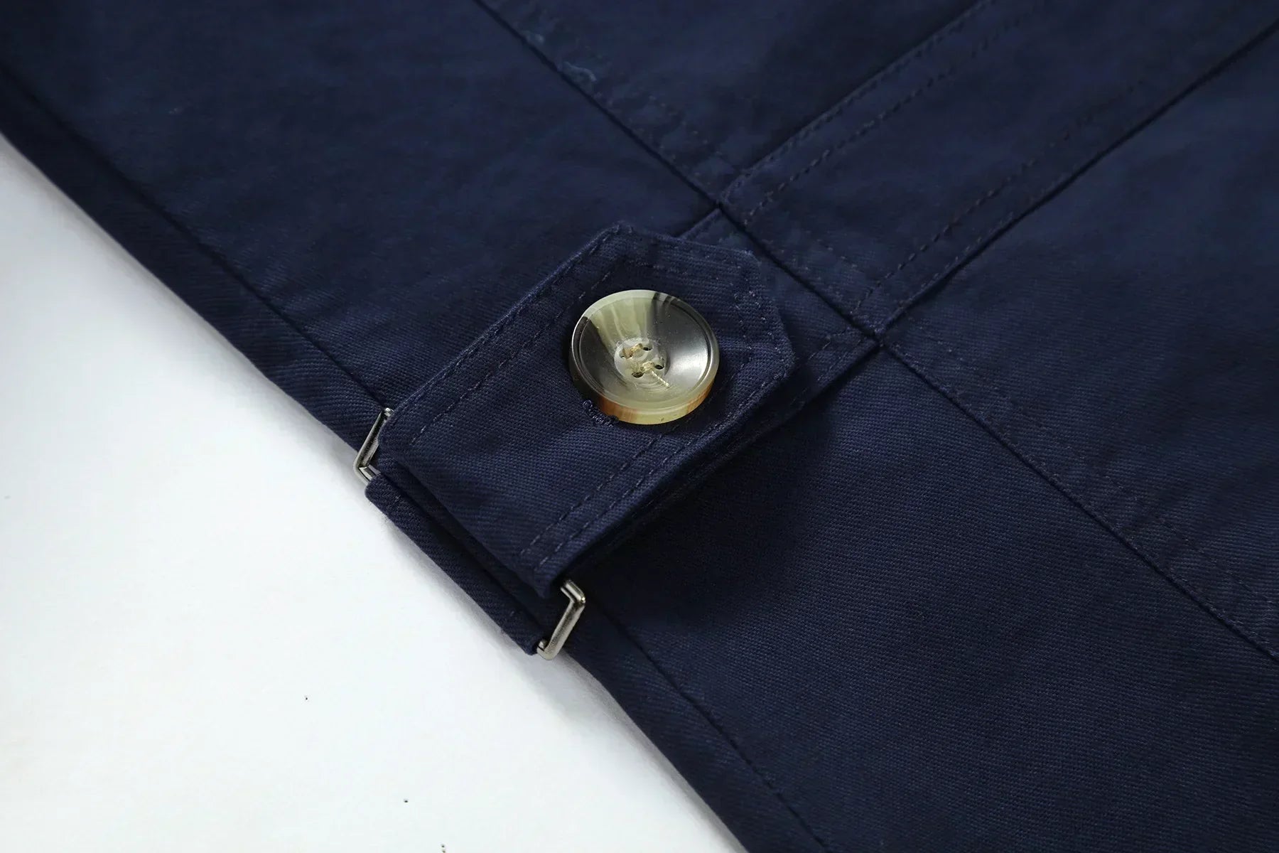 Men's Long Trench Coat Formal Classic Autumn Outerwear
