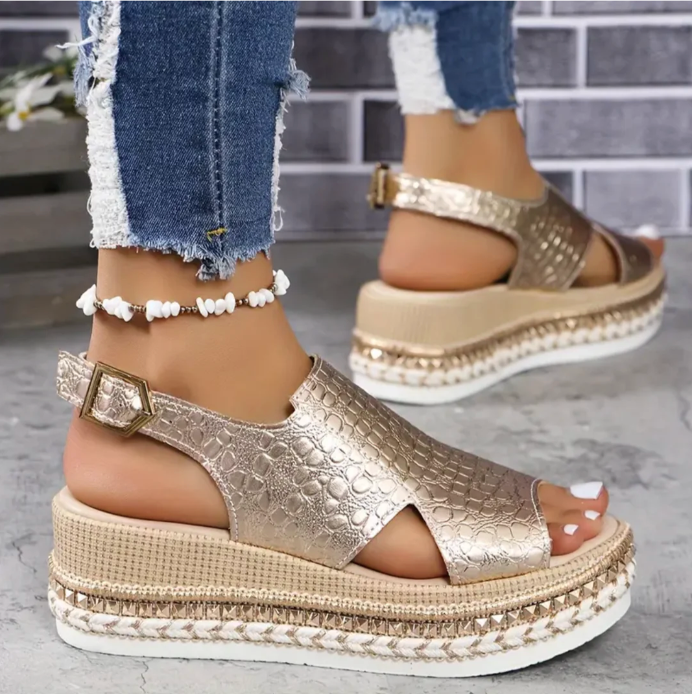 Orthopaedic Metallic Sandals