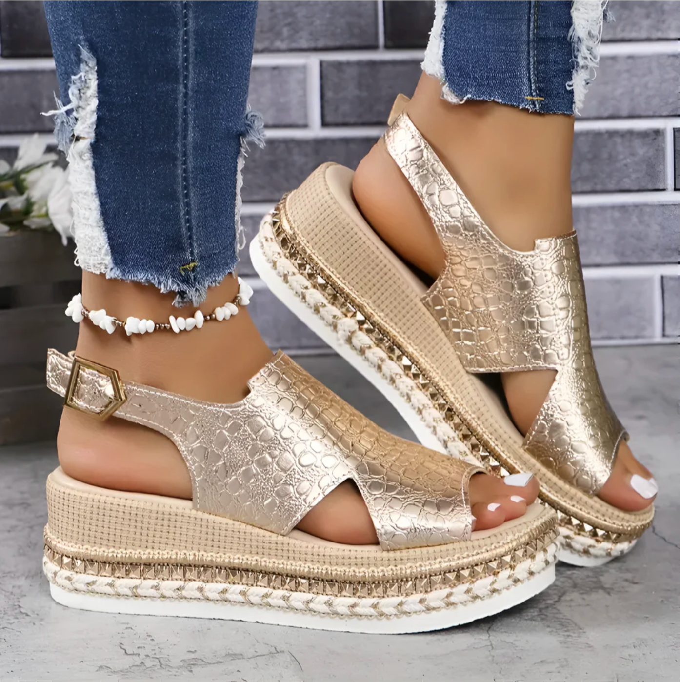 Orthopaedic Metallic Sandals