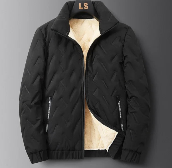 Men's Ski Jacket Classic Fit Winter Outerwear Hooded
