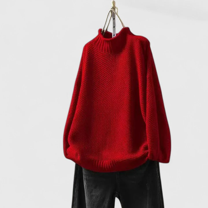 Soft Knit Jumper Tailored Round Neck Long Sleeve Everyday