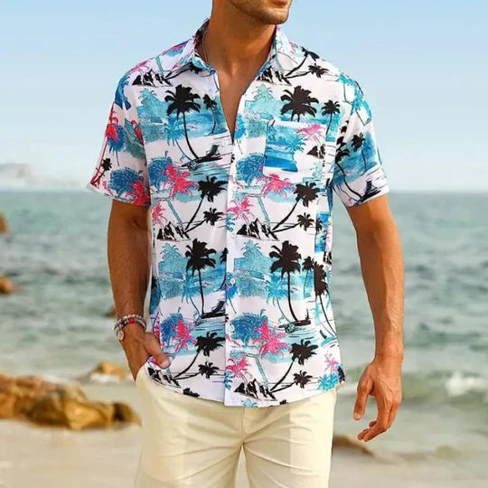 Hawaiian Beach Shirt Summer