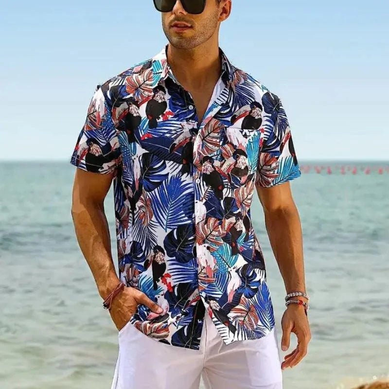 Hawaiian Beach Shirt Summer