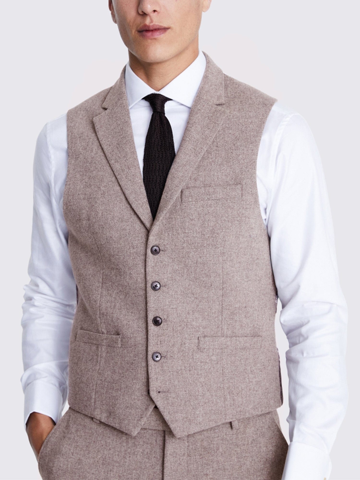 Tweed 3 Piece Suit Blazer Vest Trousers
