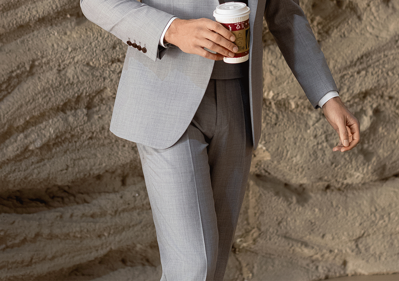 Slim Fit Wedding Business 3 Piece Suit Blazer Vest Trousers