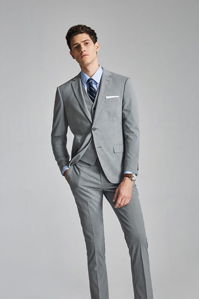 3 Piece Suit Blazer Vest Trousers