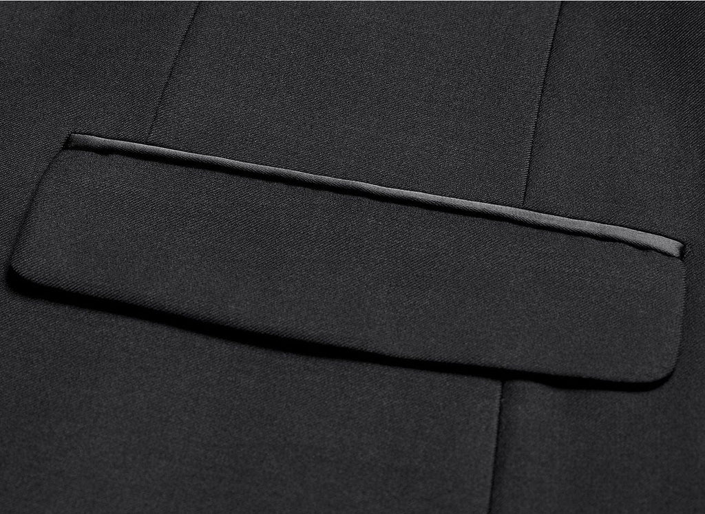 Shawl Lapel Slim Fit Wedding Tuxedo 3 Piece Suit Blazer Vest Trousers