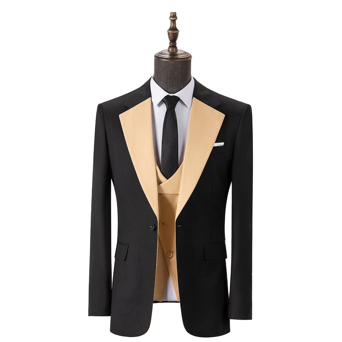 Business 3 Piece Suit Blazer Vest Trousers