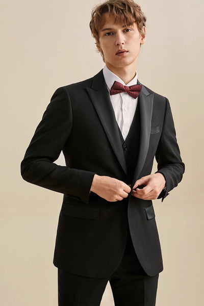 3 Piece Suit Blazer Vest Trousers