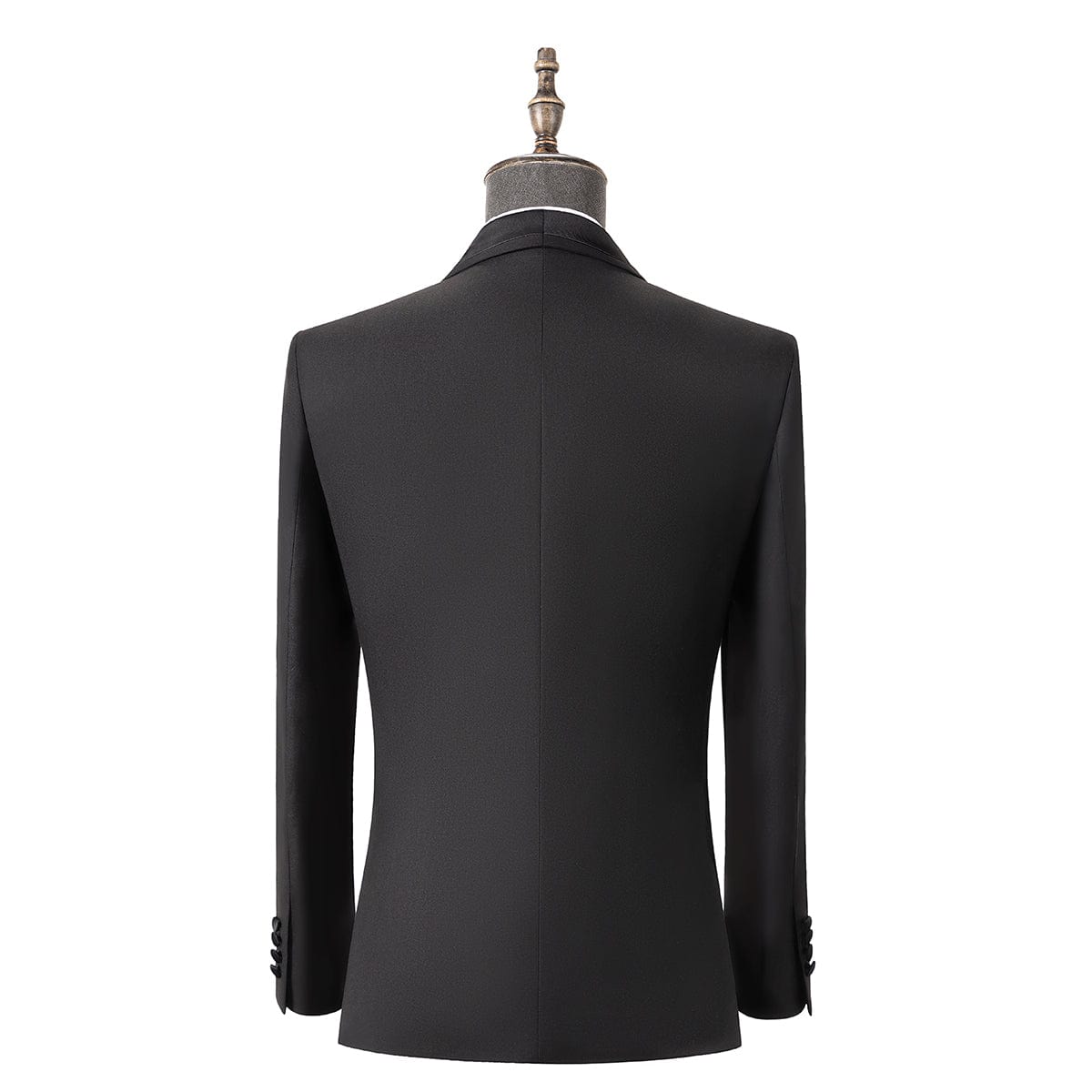 Satin 3 Piece Suit Blazer Vest Trousers