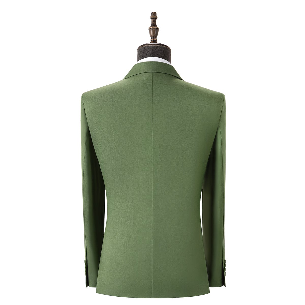 Peak Lapel Business 3 Piece Suit Blazer Vest Trousers