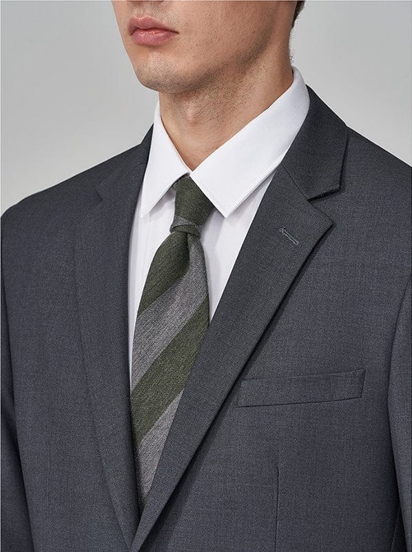 Notch Lapel 3 Piece Suit Blazer Vest Trousers