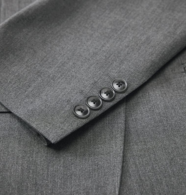 Double Breasted Slim Fit Wedding Business 3 Piece Suit Blazer Vest Trousers