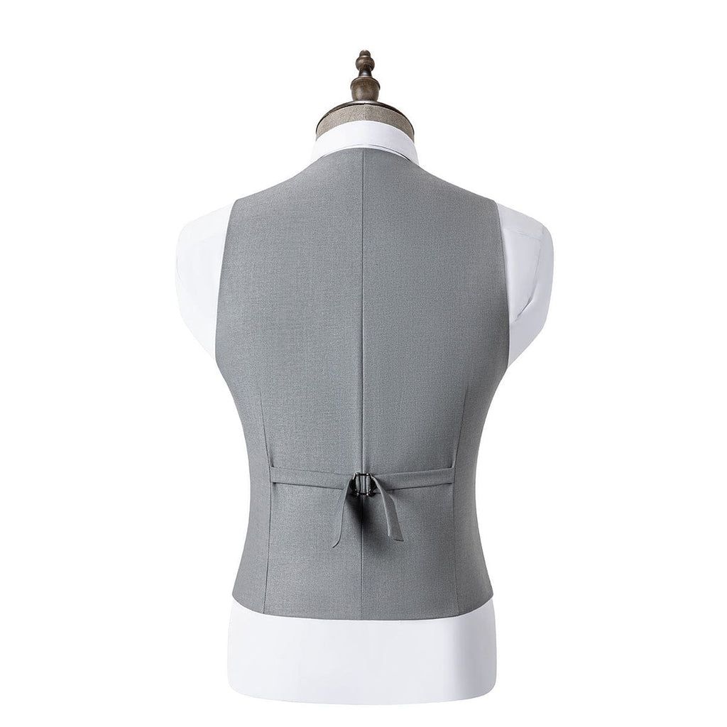 Notch Lapel 3 Piece Suit Blazer Vest Trousers
