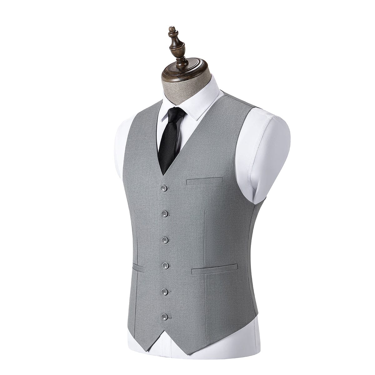 Notch Lapel 3 Piece Suit Blazer Vest Trousers