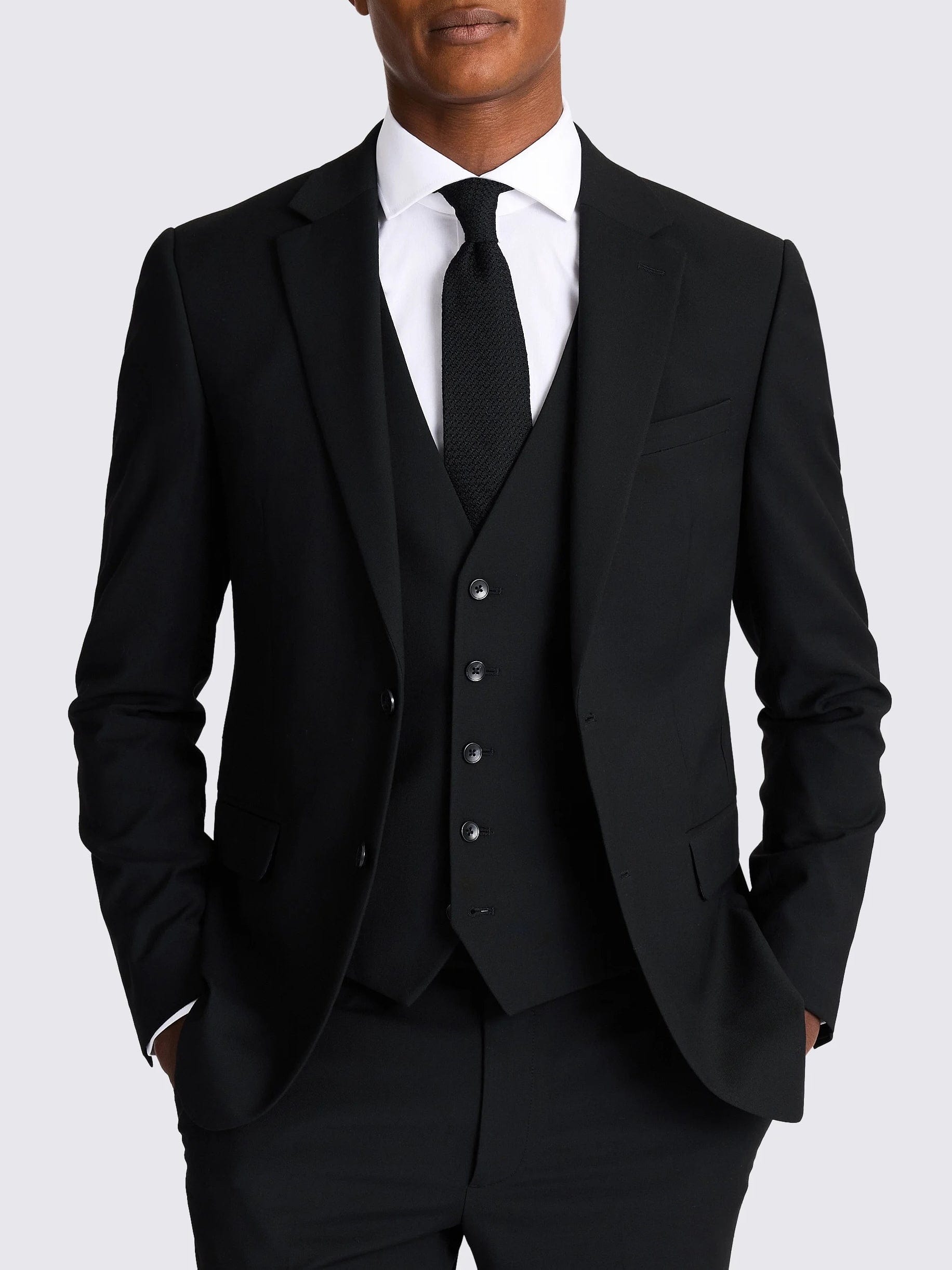 3 Piece Suit Blazer Vest Trousers
